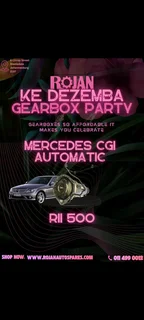 Mercedes CGI automatic gearbox - R11,500