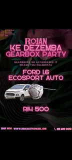 Ford 1.6 EcoSport auto gearbox - R14,500