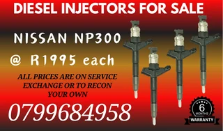 Nissan Np300 Diesel Injectors For Sale We Recon And Sell On Exchange