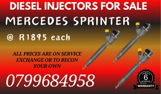 Mercedes Sprinter Diesel Injectors For Sale We Recon And Sell On Exchange