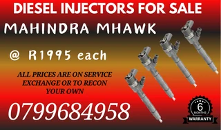 Mahindra Mhawk Diesel Injectors For Sale