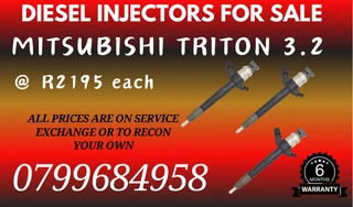 Mitsubishi Triton 3.2 Diesel Injectors For Sale With Warranty