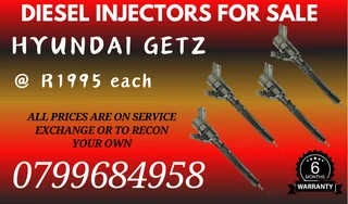 Hyundai Getz Diesel Injectors For Sale We Recon And Sell On Exchange