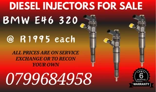 Bmw E46 320 Diesel Injectors For Sale Copper Washers Included