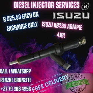 Audi/Ford/GWM/Hyundai/Isuzu - Diesel Injector Services - Testing / Refurbishment - 6 Months Warranty