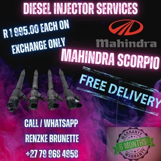Diesel Injector Services - Testing / Refurbishment - 6 Months Warranty