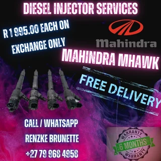 Diesel Injector Services - Testing / Refurbishment - 6 Months Warranty