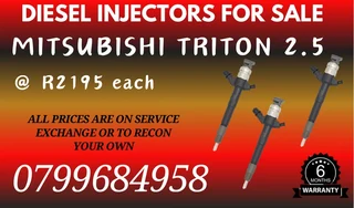 Diesel Injector Services -  for Sale /Testing / Refurbishment - 6 Months Warranty