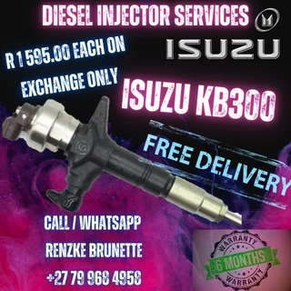 Diesel Injector Services -  for Sale /Testing / Refurbishment - 6 Months Warranty