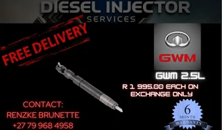 Diesel Injector Services - Testing / Refurbishment - 6 Months Warranty