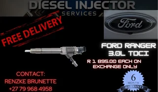 Diesel Injector Services - Testing / Refurbishment - 6 Months Warranty