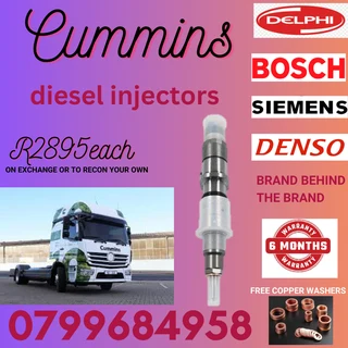 Cummins Diesel Injectors/ On Exchange Or To Recon Your Own