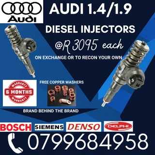 Audi 1.4/1.9 Diesel Injectors/ Free Copper Washers