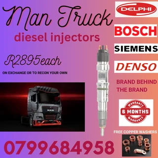 Man Truck Diesel Injectors/ 6 Months Warranty