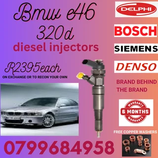 Bmw E46 320d Diesel Injectors/ Free Copper Washers