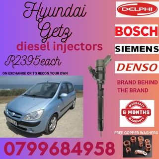 Hyundai Getz Diesel Injectors/ Free Copper Washers