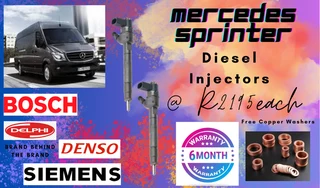Mercedes Sprinter Diesel Injectors/ We Recon And Sell On Exchange