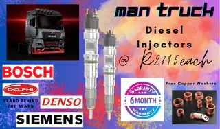 Man Truck Diesel Injectors/ We Recon And Sell On Exchange