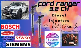 Ford Ranger 3.2 Ck Diesel Injectors/ 6 Months Warranty