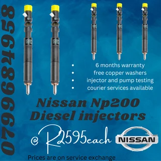 Nissan Np200 Diesel Injectors/ We Recon And Sell On Exchange