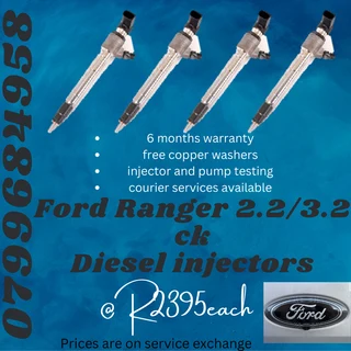 Ford Ranger 2.2/3.2 Ck Diesel Injectors/ We Recon And Sell On Exchange