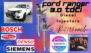 Ford Ranger 3.0 Tdci Diesel Injectors/ We Recon And Sell On Exchange