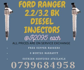 Ford Ranger 2.2/3.2 Diesel Injectors/ 6 Months Warranty