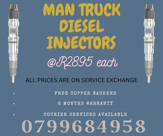 Man Truck Diesel Injectors/ We Recon And Sell On Exchange
