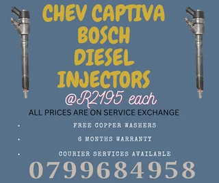 Toyota D4d Diesel Injectors/ We Recon And Sell On Exchange