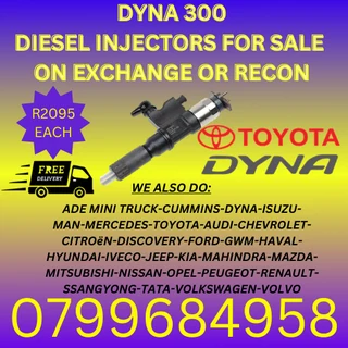 Dyna 300 Diesel Injetors/ Free Copper Washers