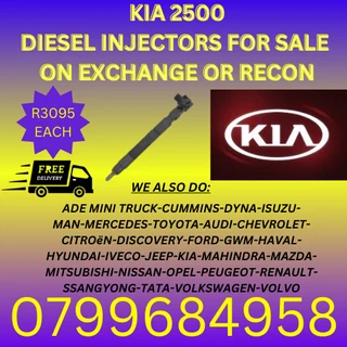 Kia 2500 Diesel Injectors/ Free Copper Washers