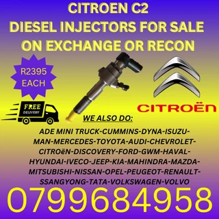 Citroen C2 Diesel Injectors/ 6 Months Warranty