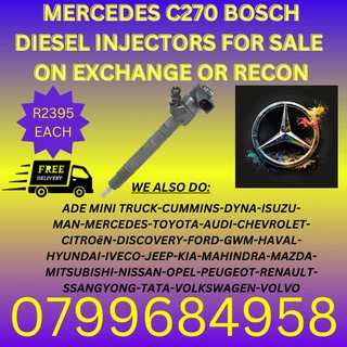 Mercedes C270 Bosch Diesel Injectors/ Free Copper Washers