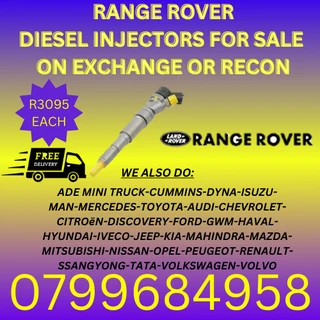 Range Rover Diesel Injectors/ 6 Months Warranty