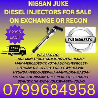 Nissan Juke Diesel Injectors/ Free Copper Washers