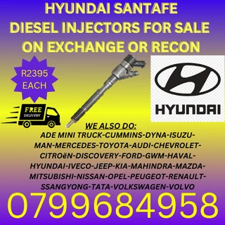 Hyundai Santafe Diesel Injectors/ 6 Months Warranty