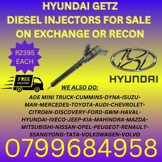 Hyundai Getz Diesel Injectors/ 6 Months Warranty