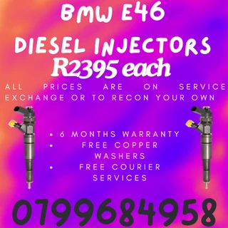Bmw E46 Diesel Injectors/ Free Copper Washers