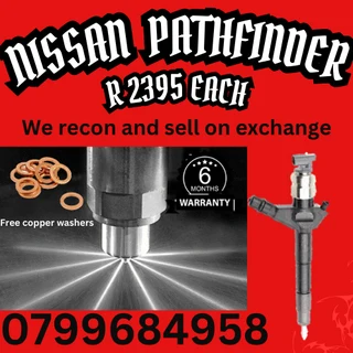 Nissan Pathfinder Diesel Injectors/ 6 Months Warranty