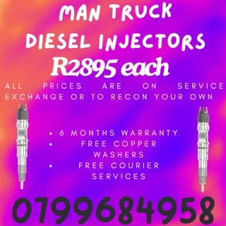 Man Truck Diesel Injectors/ We Recon And Sell On Exchange
