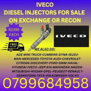 Iveco Diesel Injectors/ Free Copper Washers