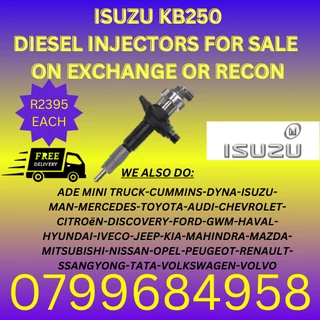 Isuzu Kb250 Diesel Injectors/ Free Copper Washers