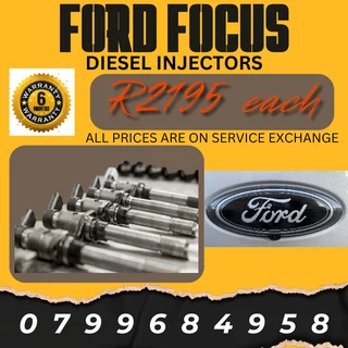 Ford Focus Diesel Injectors/ Free Copper Washers