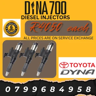 Dyna 700 Diesel Injectors/ Free Copper Washers