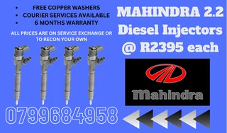 Mahindra 2.2 Diesel Injectors/ 6 Months Warranty