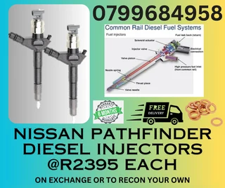 Nissan Pathfinder Diesel Injectors/ Free Copper Washers