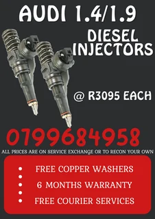 Audi 1.4/1.9 Diesel Injectors/ We Recon And Sell On Exchange