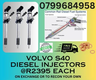 Volvo S40 Diesel Injectors/ Free Copper Washers