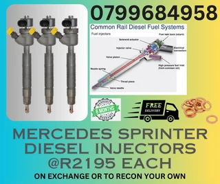 Mercedes Sprinter Diesel Injectors/ 6 Months Warranty