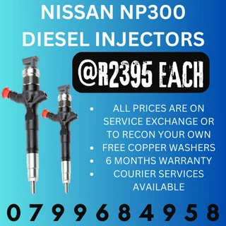 Nissan Np300 Diesel Injectors/ We Recon And Sell On Exchange